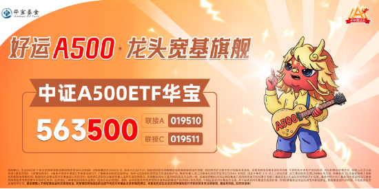 新低之际，华宝A500ETF（563500）纳两融，换手率夺冠，资金超1.3亿抢筹！